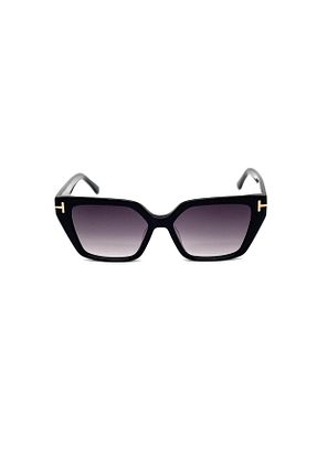 عینک آفتابی مشکی زنانه UV400 Rachel Paris - کد 833508220