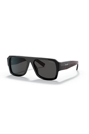 عینک آفتابی مشکی مردانه 56 Prada - کد 309235999