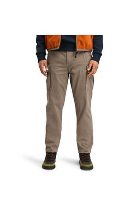 شلوار قهوه ای مردانه پارچه Timberland - کد 862107998
