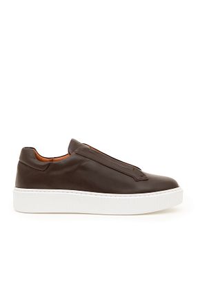 کفش اسنیکر قهوه ای مردانه بند دار U.S. Polo Assn. - کد 859930481