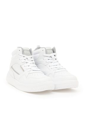 کفش اسنیکر سفید مردانه بند دار U.S. Polo Assn. - کد 859930461