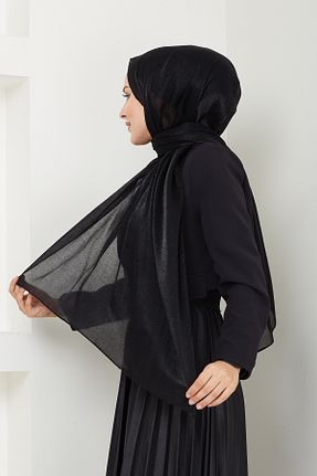 شال مشکی زنانه پلی استر Golden Rose - کد 862120380