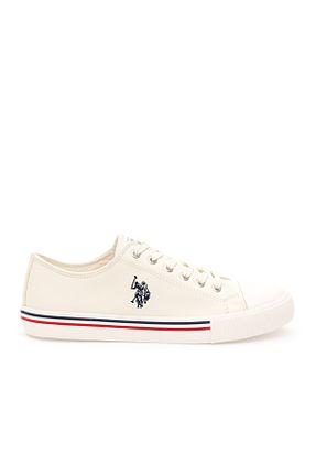 کفش اسنیکر سفید مردانه بند دار U.S. Polo Assn. - کد 859925427