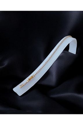 دستبند استیل (فولاد) صورتی زنانه سنگ XUPING JEWELRY - کد 862136323