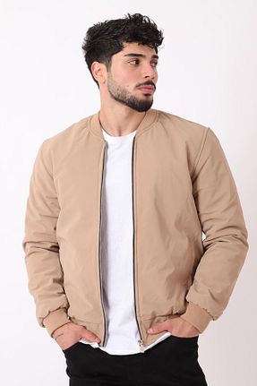 کاپشن قهوه ای مردانه پلی استر Stilkombin - کد 862153237