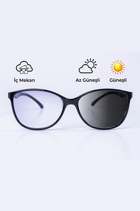 عینک آفتابی مشکی زنانه UV400 Focus On Eyewear - کد 64934195