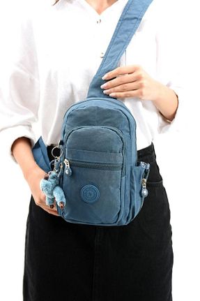 کوله پشتی آبی زنانه سایز متوسط Baginn - کد 862183775