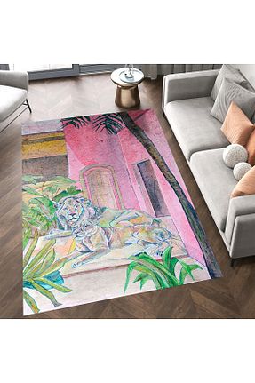 فرش رنگی قابل شستشو Rugs Modern Halı - کد 862267531