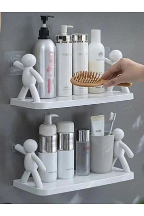 نظم دهنده حمام سفید پلاستیک tafce - کد 862215506