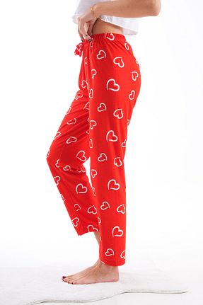 پائین تنه راحتی قرمز زنانه پلی استر Arvin Pijama - کد 862211863