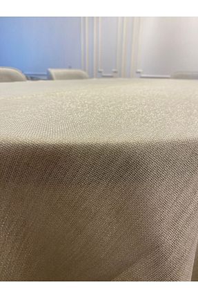 رومیزی طلائی پلی استر Zeren Home - کد 786772285