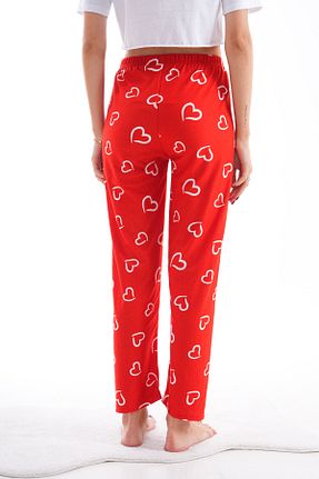پائین تنه راحتی قرمز زنانه پلی استر Arvin Pijama - کد 862211863