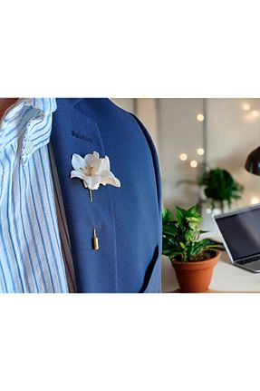 سنجاق یقه طلائی نخ متالیک CREATİVESHOP - کد 862221188