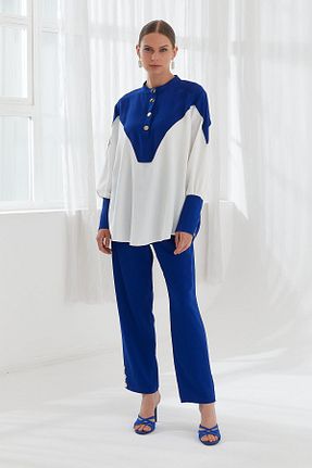 ست بالاتنه و پائین تنه سفید زنانه بافتنی YAFA CLOTHING & ACCESSORIES - کد 830668613