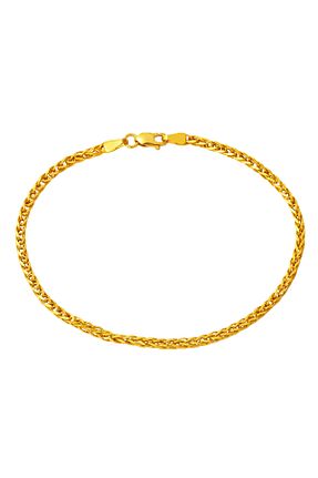 دستبند طلا زرد زنانه 22 عیار Bilezikci - کد 885967286