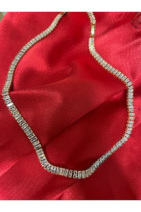 گردنبند استیل ( فولاد ) طلائی زنانه استیل ضد زنگ Mog Concept - کد 862236122