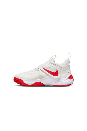کفش بسکتبال سفید بچه گانه پارچه ای Nike - کد 862406320