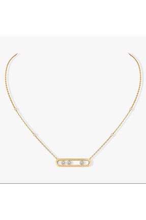 گردنبند استیل ( فولاد ) طلائی زنانه استیل (فولاد) Genel Markalar - کد 862260639