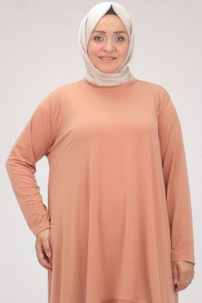 ست بالاتنه و پائین تنه حجاب صورتی زنانه سایز بزرگ Eslina - کد 841139180