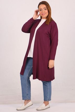 کت سایز بزرگ بنفش زنانه Penye eslamood - کد 838462667