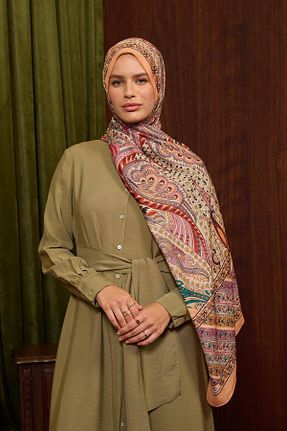 شال قرمز زنانه İpekhan - کد 876662261