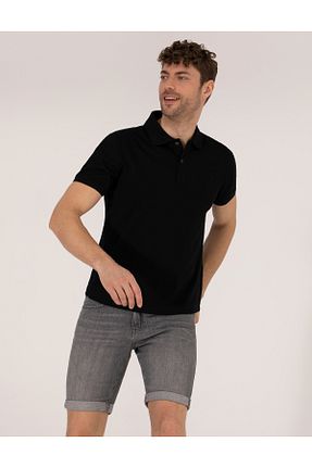 پولوشرت قهوه ای مردانه %100 پنبه Pierre Cardin - کد 878126531