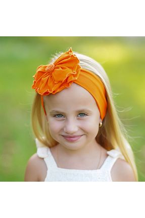 باندانا نارنجی پنبه ای Babygiz - کد 862332214