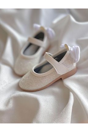 بابت سفید بچه گانه پارچه ای Görkem bebe ayakkabı ve tekstil - کد 862337437