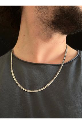 گردنبند استیل ( فولاد ) مردانه استیل ضد زنگ SEVGİLİ TAKI - کد 781811512