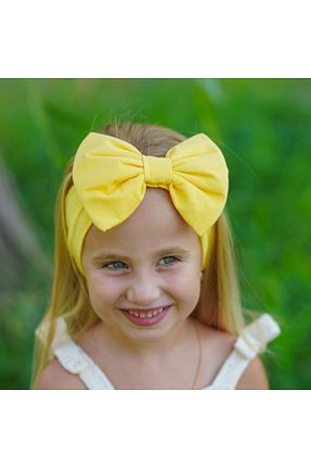 باندانا زرد پنبه ای Babygiz - کد 862373189