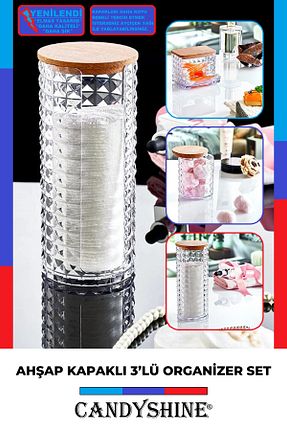 نظم دهنده جواهرات و آرایش بژ پلاستیک CandyShine - کد 410374661