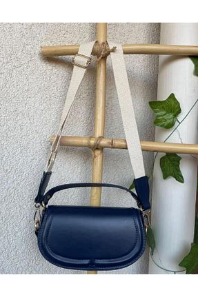 کیف دستی سرمه ای زنانه ابعاد کوچک mnb style - کد 862379334