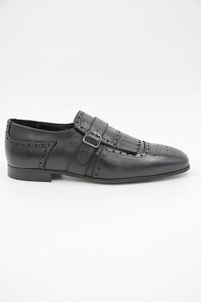کفش کلاسیک مشکی مردانه چرم خالص New Bota - کد 266890537