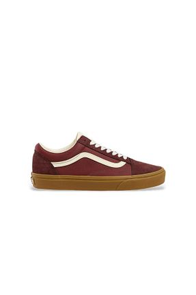 کفش اسنیکر قهوه ای زنانه بند دار Vans - کد 861750856