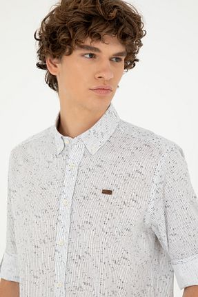 پیراهن سفید مردانه رگولار U.S. Polo Assn. - کد 846496655