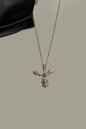 گردنبند استیل ( فولاد ) طلائی زنانه استیل (فولاد) Okko Store - کد 861769081