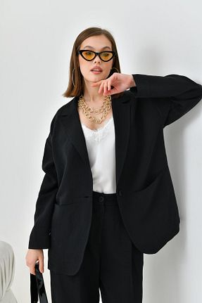 ست بالاتنه و پائین تنه مشکی زنانه بافتنی FTZ WOMEN - کد 814840566