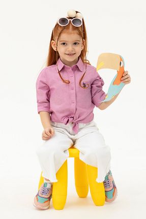 پیراهن صورتی بچه گانه یقه پولو U.S. Polo Assn. - کد 832992894