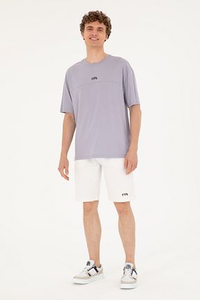 شلوارک و برمودا طوسی مردانه رگولار U.S. Polo Assn. - کد 843387372