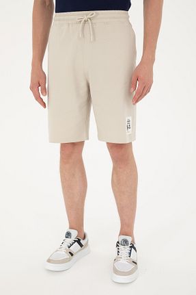 شلوارک و برمودا طوسی مردانه بافتنی U.S. Polo Assn. - کد 832990490