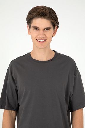 تیشرت طوسی مردانه اورسایز U.S. Polo Assn. - کد 856857065