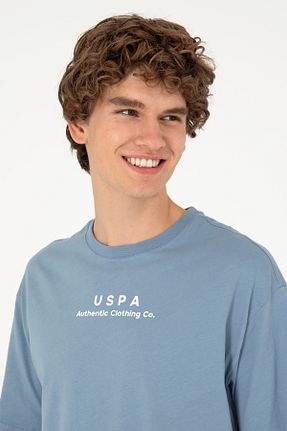 تیشرت سرمه ای مردانه یقه دوچرخه U.S. Polo Assn. - کد 857637690