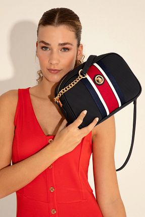 کیف دوشی رنگی زنانه پارچه ای U.S. Polo Assn. - کد 832994080