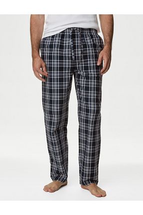 پائین تنه راحتی سرمه ای مردانه پنبه ای Marks & Spencer - کد 872207942