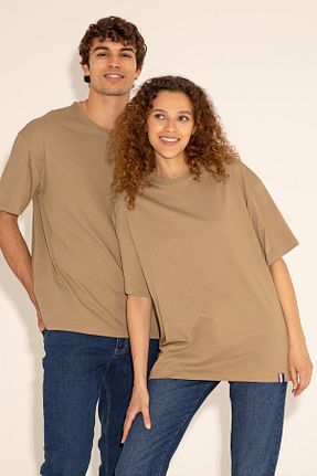 تیشرت خاکی مردانه یقه دوچرخه U.S. Polo Assn. - کد 833023866