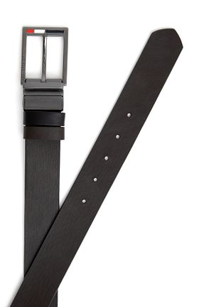کمربند مشکی مردانه چرم خالص U.S. Polo Assn. - کد 849047001