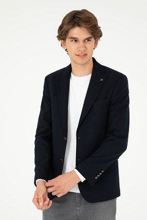 کت سرمه ای مردانه اسلیم U.S. Polo Assn. - کد 855987116