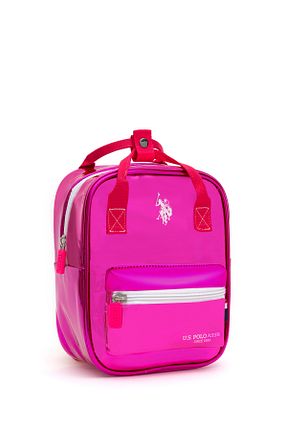 کیف دوشی صورتی بچه گانه پارچه ای U.S. Polo Assn. - کد 832960600