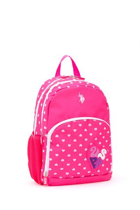 کیف مدرسه صورتی بچه گانه U.S. Polo Assn. - کد 857410672