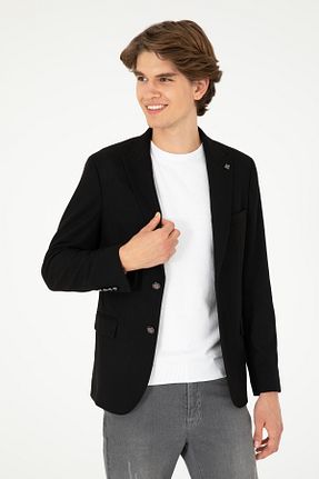 کت مشکی مردانه اسلیم U.S. Polo Assn. - کد 855987428